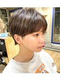 ユニセックスショート*グレージュ