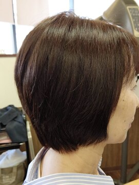ヘアアンドスパ アイリス hair&spa Iris 【南鳩ヶ谷1分☆30代からの本格サロン】ショートレイヤー