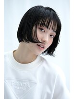 ピークアブー アヴェダ ギンザシックス(PEEK-A-BOO AVEDA GINZASIX) 【大人かわいい】シースルーバング×ボブ