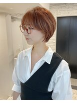 ショートボブ/大人巻き/ぷつっとボブ/ナチュラルモード/銀座駅