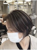 【白髪手術】　コントラストハイライト/バレイヤージュ