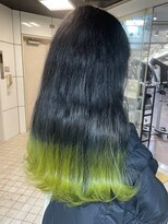 ヘアーアンドメイク ビス(HAIR&MAKE bis)&nbsp;ライブのための推しカラー作ります♪【加藤沙久楽】