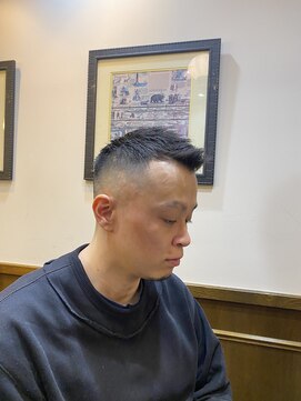 ヒロギンザバーバーショップ 神楽坂店(HIRO GINZA BARBER SHOP) ショートフェード
