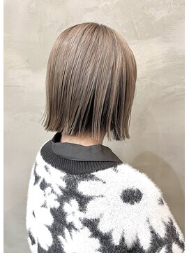 ペスカ 長町南店(pesca) white beige × inner black (2bleach) OIKAWA