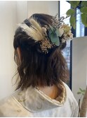 袴ヘアアレンジ