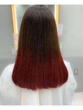 フィゼル 南堀江店(fizelle) グラデーションカラー