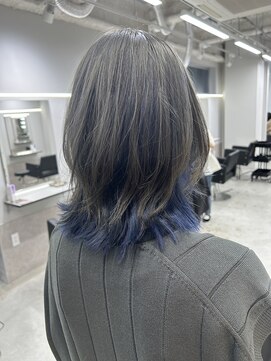 ロイオブジゼル(roi of GiseL) グレー×ネイビーウルフ