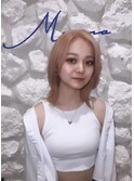 #ケアブリーチ#ハイトーンカラー#ウルフカット
