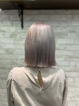 クロエ バイ ラヴィズム(CLOE by LUVISM) ラベンダーアッシュ×ボブ