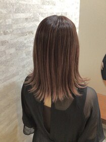 ヘア デザイン クランプ フロント(Hair Design CLAMP front) ピンク系ハイライト