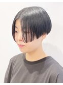 【松戸 藤原】ハンサムショート 刈り上げ 大人かわいい