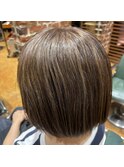 【さすだ】細め ハイライト 白髪ぼかし