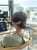 ヘアアレンジ　ヘアセット