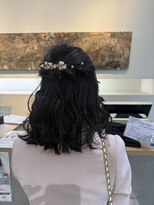 ルーム プロデュースドバイ アミカ(Room produced by Amica) ハーフアップ