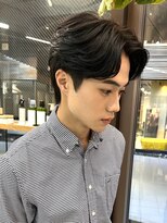 ニュアンスパーマ/韓国マッシュ/スパイキーショート/表参道