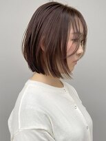 パークレーン アイス イヴェン(park lane ICI yeven)&nbsp;20代30代40代大人可愛いブリーチなしレイヤーボブブラウン小顔