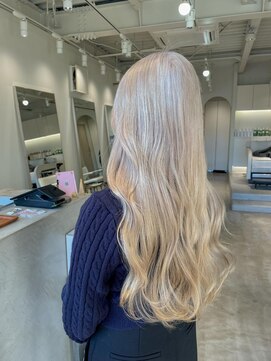 グリーン(green) ホワイトベージュカラー