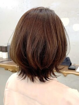 ロミー 本厚木(ROMMY.) ミディアムくびれレイヤー韓国風☆クラゲヘアー20代～50代