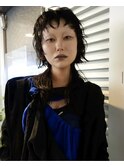 レイヤーボブウルフカットシャギーカットデザインカット