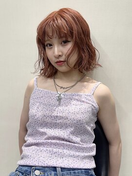 デイジー(Daisy) ブリーチ/暖色カラー/オレンジ