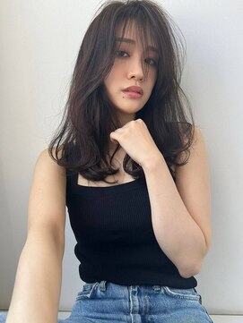 ソヨン 大阪堀江店(SOYON) ダークトーン 大人 こなれ感 セミロング