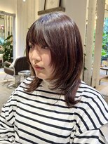 グラッド(GLAD.) ナチュラルウルフカット/レイヤーウルフ/顔まわりレイヤーカット