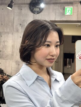 メゾン 心斎橋店(Maison) 海外風レイヤーボブ@midori_maison