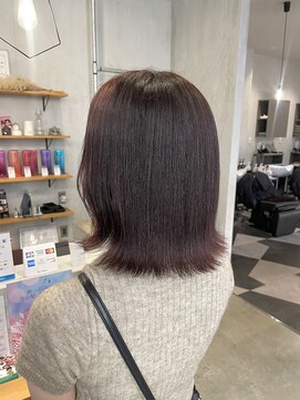 シェル 津山の手店(shel) 20代30代髪質改善ピンクブラウン韓国ヘアくびれ透明感