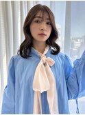 LA PENSEE / beige 田川 / ミディアムレイヤー / 透明感カラー