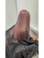 ヴィア(Via)&nbsp;ハイトーン/ケアブリーチ/ダブルカラー/ピンクベージュ