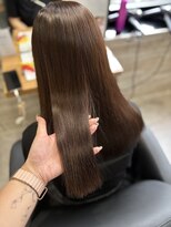 リーオオサカ(Lee Osaka) ショコラベージュ×ブリーチなしカラー（eri）