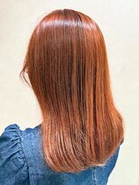 アッシュ 八王子店(Ash)&nbsp;ブリーチ無しオレンジ/ブリーチ無しカラー