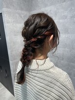 シーク センター南店(seek)&nbsp;編みおろし×イアリングカラー