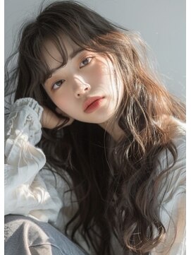 トッカ 千葉ANNEX店(tocca) ツヤブラウン×ウェーブ巻き