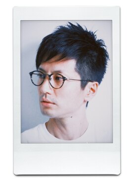 エイル(AILE) MEN'S HAIRスパイキーショートビジネススタイルブルーブラック