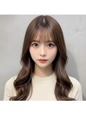 潤うダブルカラー＊極上ミルクティー×髪質改善で透明感の頂点へ