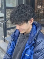 ヘアーアトリエ ラフェル(hair atelier Rafel) ゆるふわ感 シャドウ波巻きパーマ