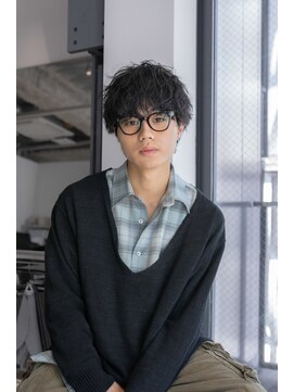 ロウ 銀座(RAW) ほつれ質感パーマ