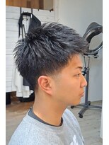 ヘアーサロン カヴィエ(hair salon covie)&nbsp;テーパーフェード　スパイキーショート