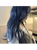 ニコ シモノセキ(NIKO Shimonoseki) 1ブリーチでネイビーブルー