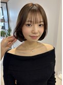 まとまりやすいフェミニンボブ♪