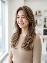 ヘアメイク アージュ 大野城 下大利店(HAIR MAKE age)&nbsp;ハイライト×ロングレイヤー