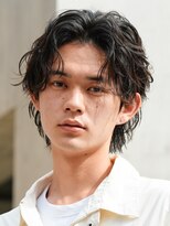 バイフィフス 原宿/表参道(by fifth)&nbsp;原宿ルーズパーマシャドウパーマルーズショートセンターパート