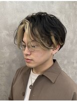エニル 春日部店(enil)&nbsp;◎暗髪×フェイスフレーミングの立体メンズスタイル◎