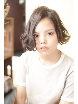 オハナ(ohana) 【ohana/表参道】☆ウェービー黒髪ボブ☆