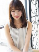 【ジュレベール 松田】 美しく輝くストレートセミディ☆