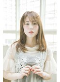 ピュアなサラふわストレート