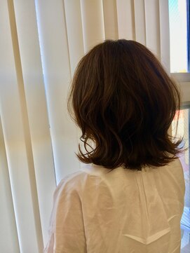 エイト オキナワ 沖縄新都心店(EIGHT okinawa) 【EIGHT沖縄】お客様スタイル_デザインカラー_切りっぱなしボブ