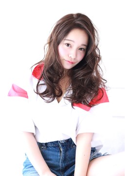 サンクチュアリー 千里山(Sanctuary) sanctuary★大人かわいい×やわらか×外人風セミロングスタイル