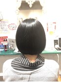 【髪質改善縮毛矯正】ショートボブ  【ビフォーアフター】